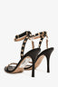 Valentino Black Rocksud Heeled Sandals Size 37