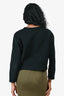 Fendi Black Monster Cropped Sweatshirt Size 38