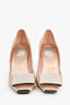 Roger Vivier Light Pink Satin Crystal Heels Size 37