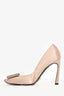 Roger Vivier Light Pink Satin Crystal Heels Size 37