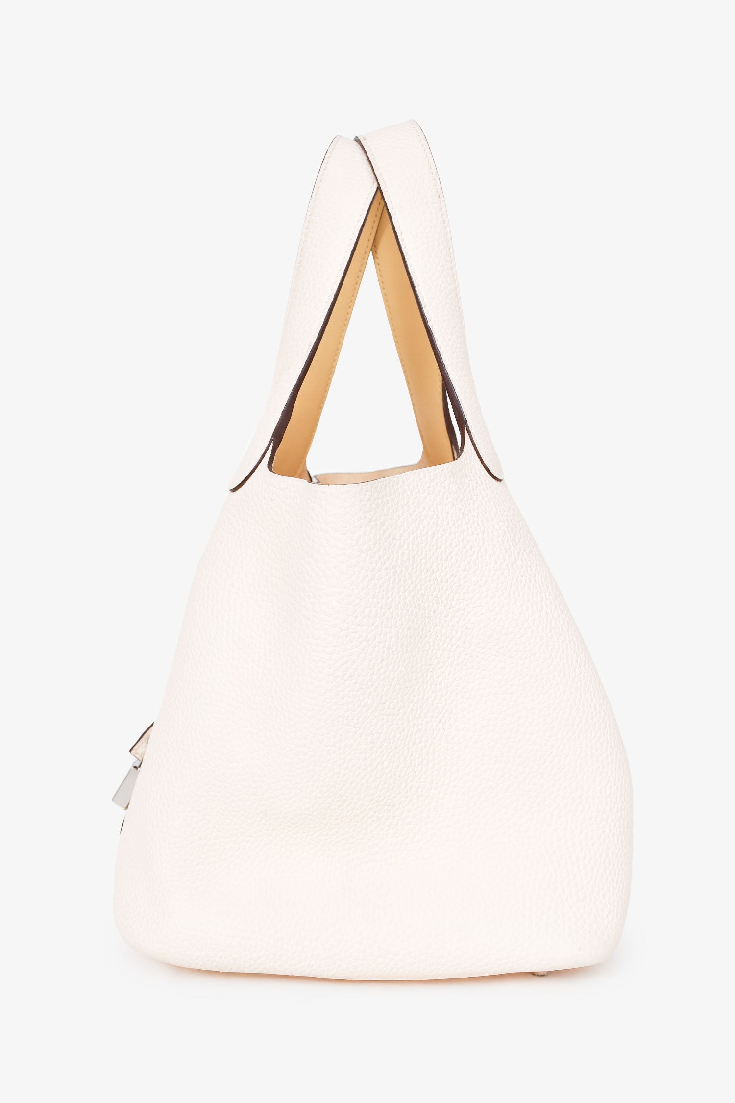 Hermès 2020 White Clemence Leather Picotin Lock 22 – Mine & Yours