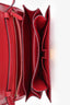 Celine 2012 Red Leather Medium Box Crossbody