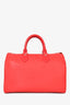 Louis Vuitton 2007 Red Epi Leather Speedy 30 Top Handle (As Is)