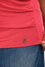 John Galliano Pink V Neck Sleeveless Top Size S