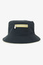 Hermès Teal/Yellow Nylon Bucket Hat Size 60
