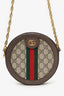 Gucci Supreme Canvas Ophidia 'GG' Mini Round Crossbody