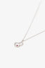 Qeelin 18K White Gold Diamond Petite Wulu Necklace