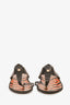 Vivienne Westwood Black/Orange Sandals Size 41