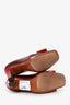 Louis Vuitton Red Patent Fleur Pumps Size 35.5