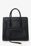 Celine Black Leather Medium Phantom Luggage Bag