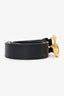 Gucci Black Leather GG Marmont Belt