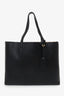 Burberry Black Leather Haymarket Check Medium Reversible Tote Bag 'As Is'