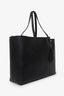 Burberry Black Leather Haymarket Check Medium Reversible Tote Bag 'As Is'