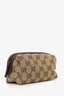 Gucci Brown GG Canvas/Leather Pouch