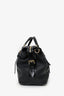 Burberry Black Perforated Leather 'Ellers' Bag with Strap