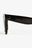 Celine Black Acetate Oversized Round Sunglasses