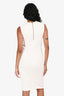 Vince White Sleeveless Midi Dress Size XXS