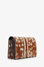 Burberry Patent Leather Deer Print Wallet On Chain