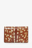 Burberry Patent Leather Deer Print Wallet On Chain