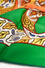 Hermès Green/Blue Silk Pattern Scarf Size 90