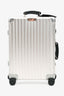 Rimowa Silver Aluminium Classic Cabin Roller Suitcase