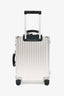 Rimowa Silver Aluminium Classic Cabin Roller Suitcase