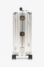 Rimowa Silver Aluminium Classic Cabin Roller Suitcase