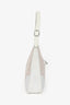 Hermès 2002 Cream Canvas/Leather Trim Hobo Shoulder Bag