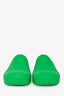 Bottega Veneta Green Rubber Mules Size 40