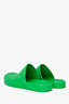 Bottega Veneta Green Rubber Mules Size 40