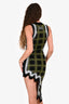 PH5 Black/Green Knit Mockneck Sleeveless Mockneck Dress Size XS