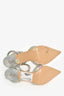 Mach & Mach Crystal/Holographic Heart Detail Heels Size 39