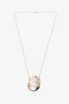 Tiffany & Co. By Elsa Peretti Sterling Silver Bottle Open Bottle Pendant Necklace