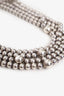 Tiffany & Co. Sterling Silver Multi-layered Ball Chain Necklace