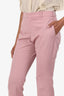 Gucci Pink Wool Trousers Size 44