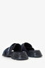 Christian Dior Navy J'Adior Velcro Slides Size 36