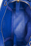 Saint Laurent 2016 Blue Leather Small Y Cabas Top Handle