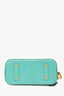 Louis Vuitton Aqua Patent Mongoram "Alma' BB Top Handle with Strap