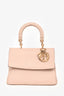 Christian Dior 2014 Pink Leather Small Be Dior Top Handle with Strap (As Is)
