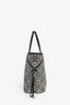 Louis Vuitton Black/White Canvas '1854' MM Neverfull Tote Bag