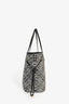 Louis Vuitton Black/White Canvas '1854' MM Neverfull Tote Bag