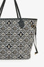 Louis Vuitton Black/White Canvas '1854' MM Neverfull Tote Bag
