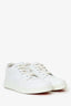 Hermès White Epsom Leather Femme Free Sneaker Size 38