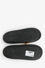 Louis Vuitton Gold Leather Monogram Slides Size 40
