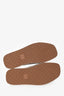 Gucci Brown/Tan GG Rubber Criss Cross Slides Size 11 Mens