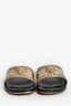 Versace Bronze Rubber Medusa Pool Slides Size 42