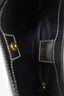 Staud Black/White Top Stitched Bag With Strap