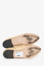 Gucci Beige Quilted GG Leather Ballet Flats Size 38.5
