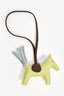 Hermès Green/Dark Brown Leather Rodeo PM Bag Charm