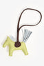 Hermès Green/Dark Brown Leather Rodeo PM Bag Charm